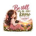 Be Still And Know Chibi Sticker | sticker