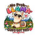No Prob-Llama God's Got This Sticker | sticker