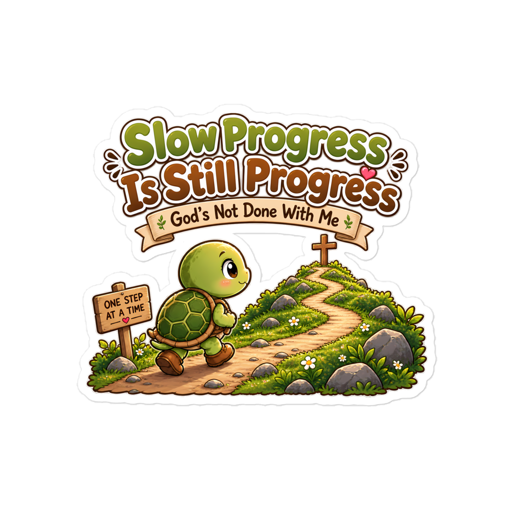 Slow Progress Is Still Progress Sticker | sticker