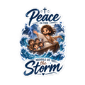 Peace In The Middle Of The Storm Sticker | sticker