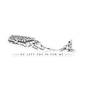 He Left The 99 For Me Line Art Sticker | sticker