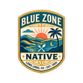 Blue Zone Native Loma Linda Sticker | sticker