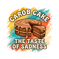 Carob Cake, The Taste Of Sadness Sticker | sticker