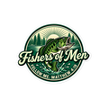 Fishers Of Men Lake Badge Sticker | sticker
