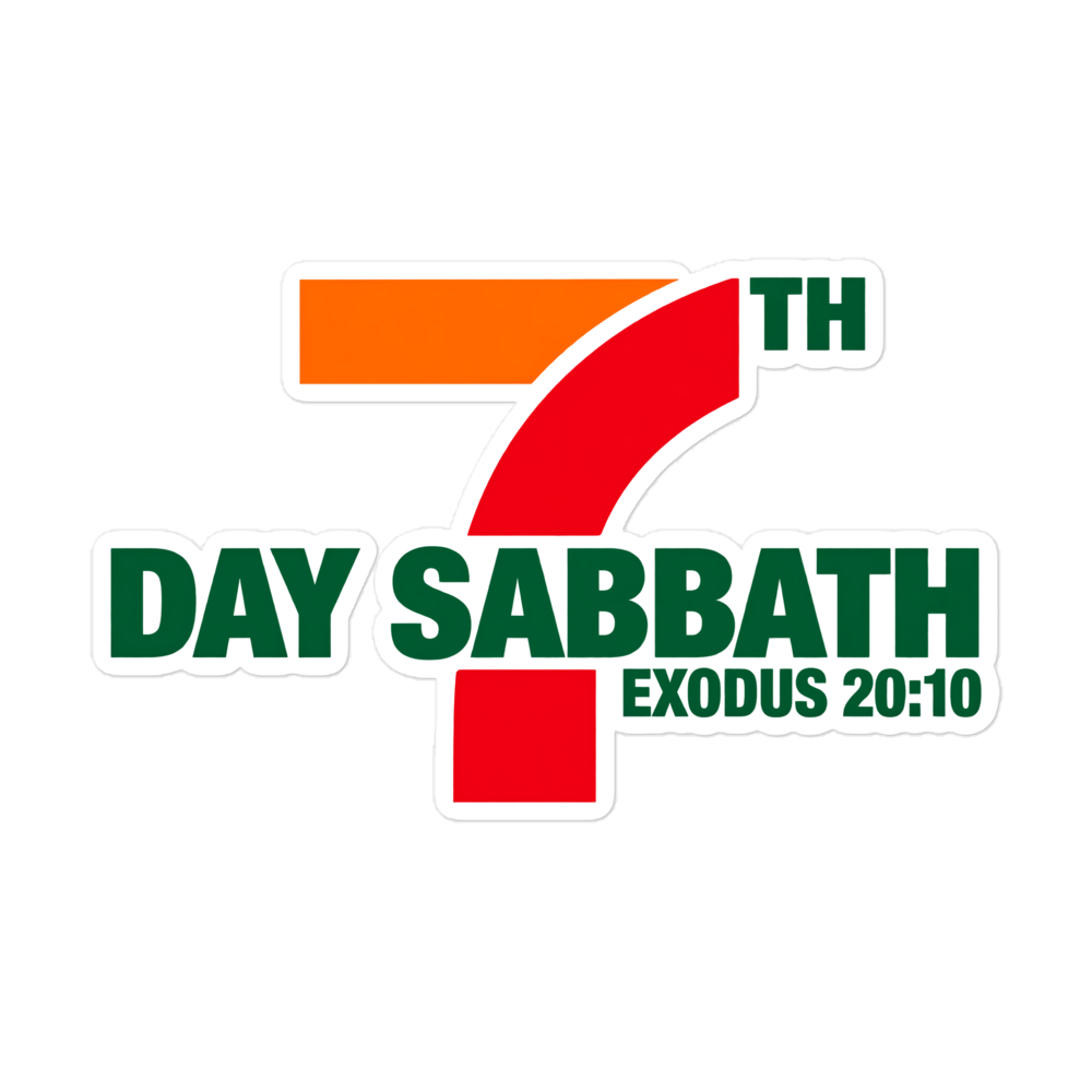 7th Day Sabbath Convenience Store Sticker | sticker
