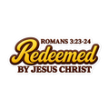Redeemed Candy Script Sticker | sticker