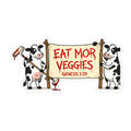 Eat Mor Veggies Sticker | sticker