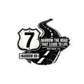 Narrow Road Route 7 Sticker | sticker