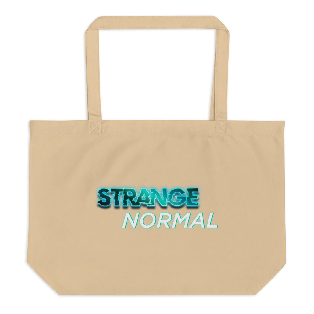 Primary Logo Green With Shadow 4x Large Organic Tote Bag