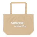 Primary Logo White 4x Large Organic Tote Bag