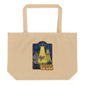 Alien Crime Large Organic Tote Bag