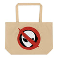 Logo Color Brand Large Organic Tote Bag
