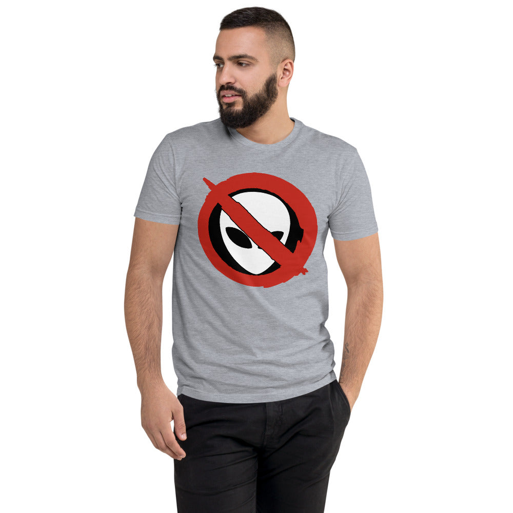 Logo Color Brand Men’s Fitted Poly/Cotton T-Shirt