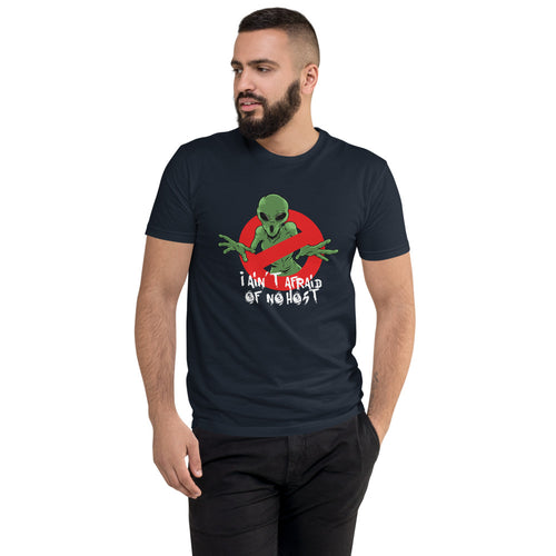 Aint Afraid Alien Men’s Fitted Poly/Cotton T-Shirt