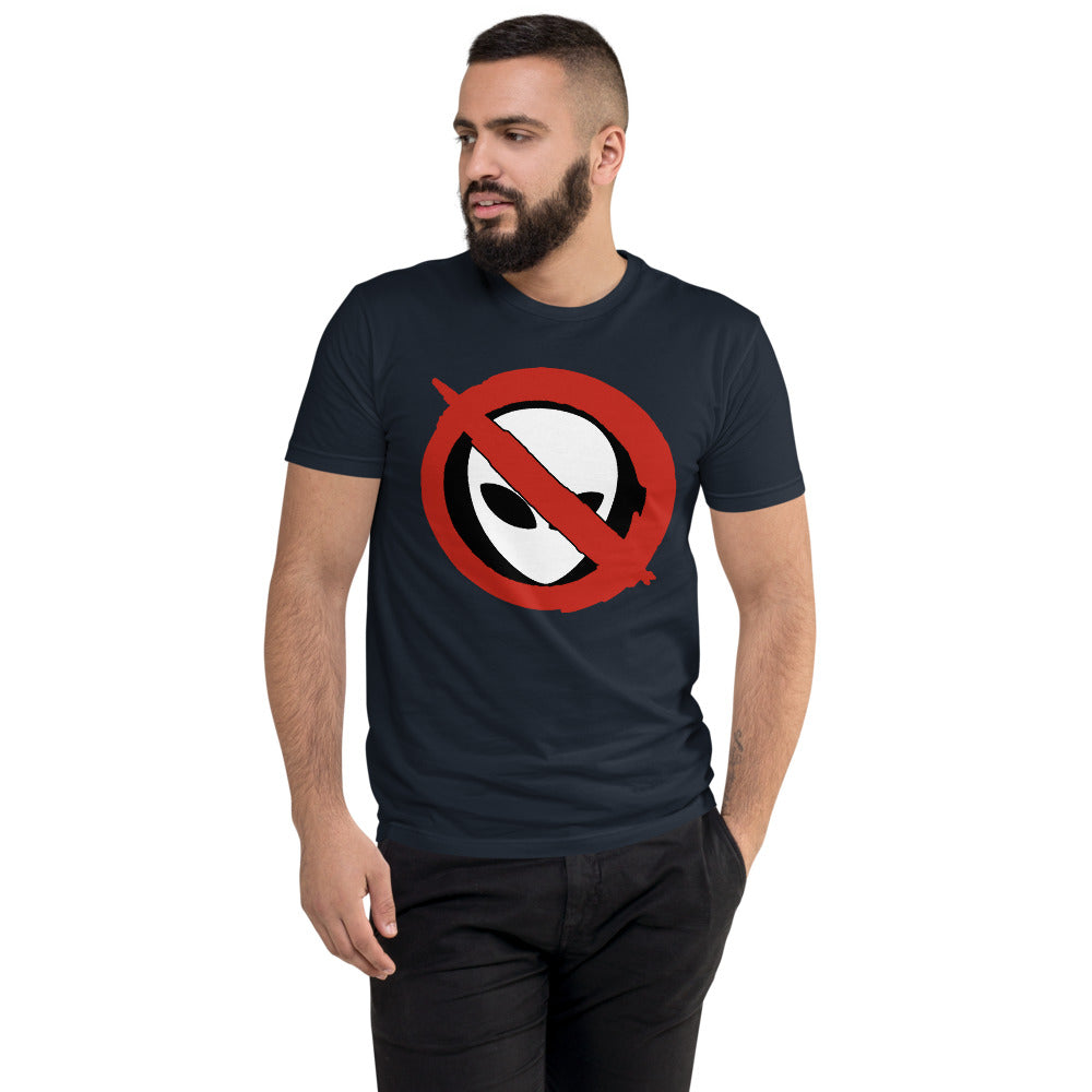 Logo Color Brand Men’s Fitted Poly/Cotton T-Shirt