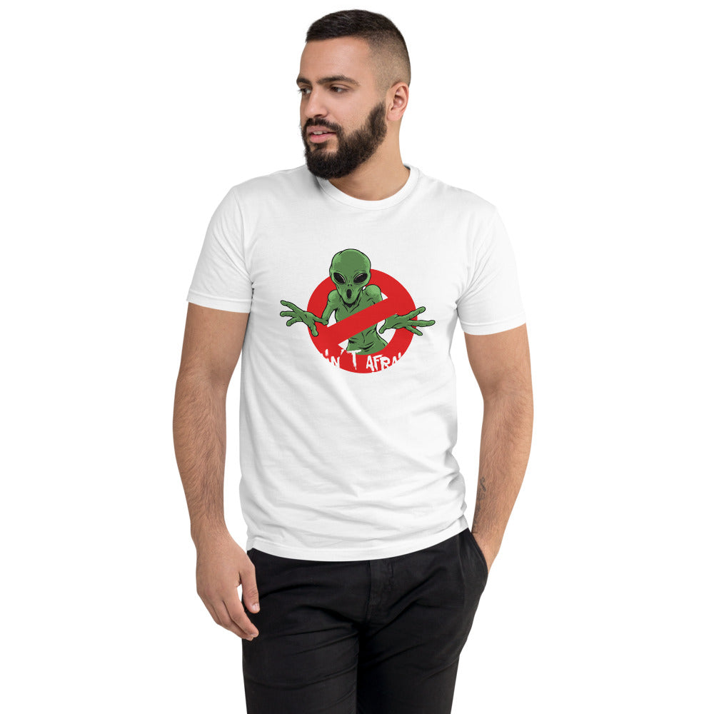 Aint Afraid Alien Men’s Fitted Poly/Cotton T-Shirt
