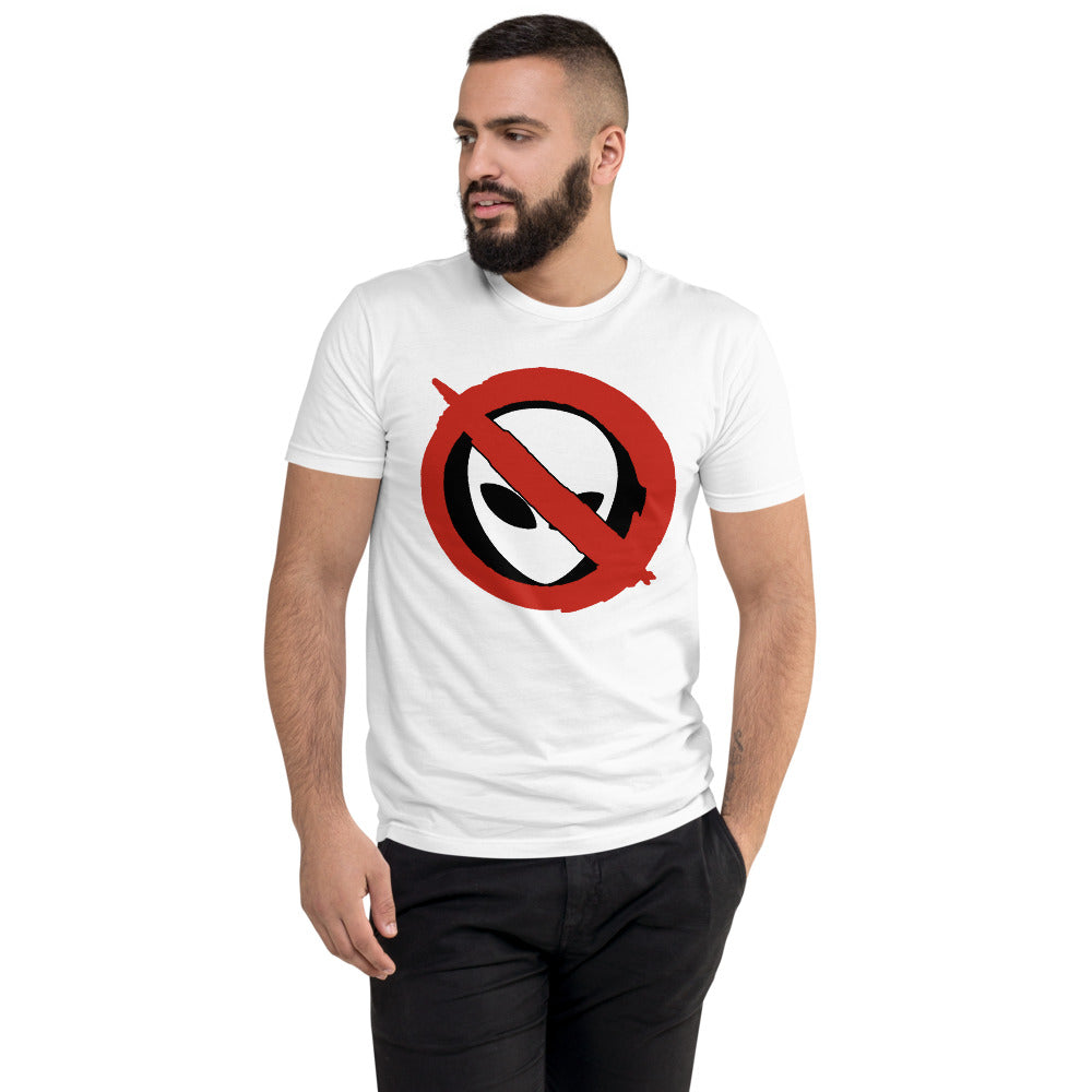 Logo Color Brand Men’s Fitted Poly/Cotton T-Shirt
