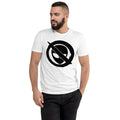 Snrg Logo Black Men’s Fitted Poly/Cotton T-Shirt