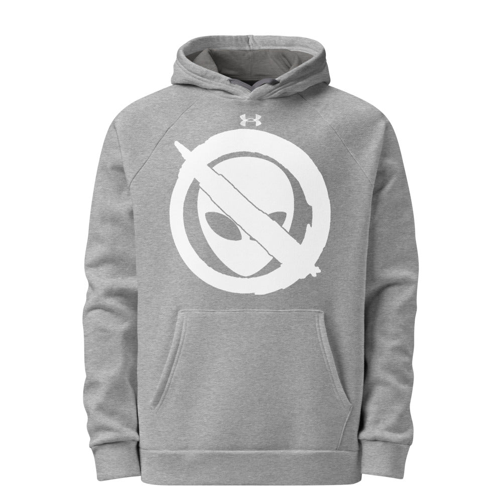 Logo White Under Armour® Hoodie