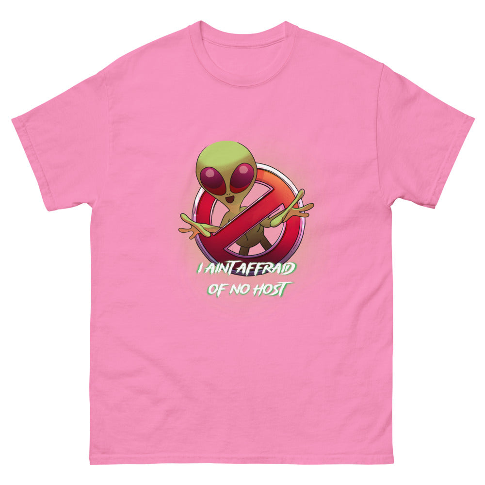 Aint Afraid Alien Women's T-Shirt | colour: Azalea