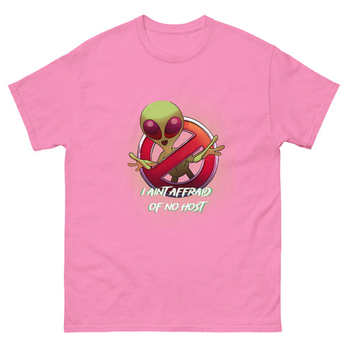 Aint Afraid Alien Women's T-Shirt | colour: Azalea