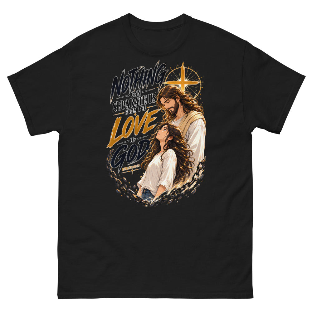Nothing Can Separate Us Anime T-Shirt | colour: Black