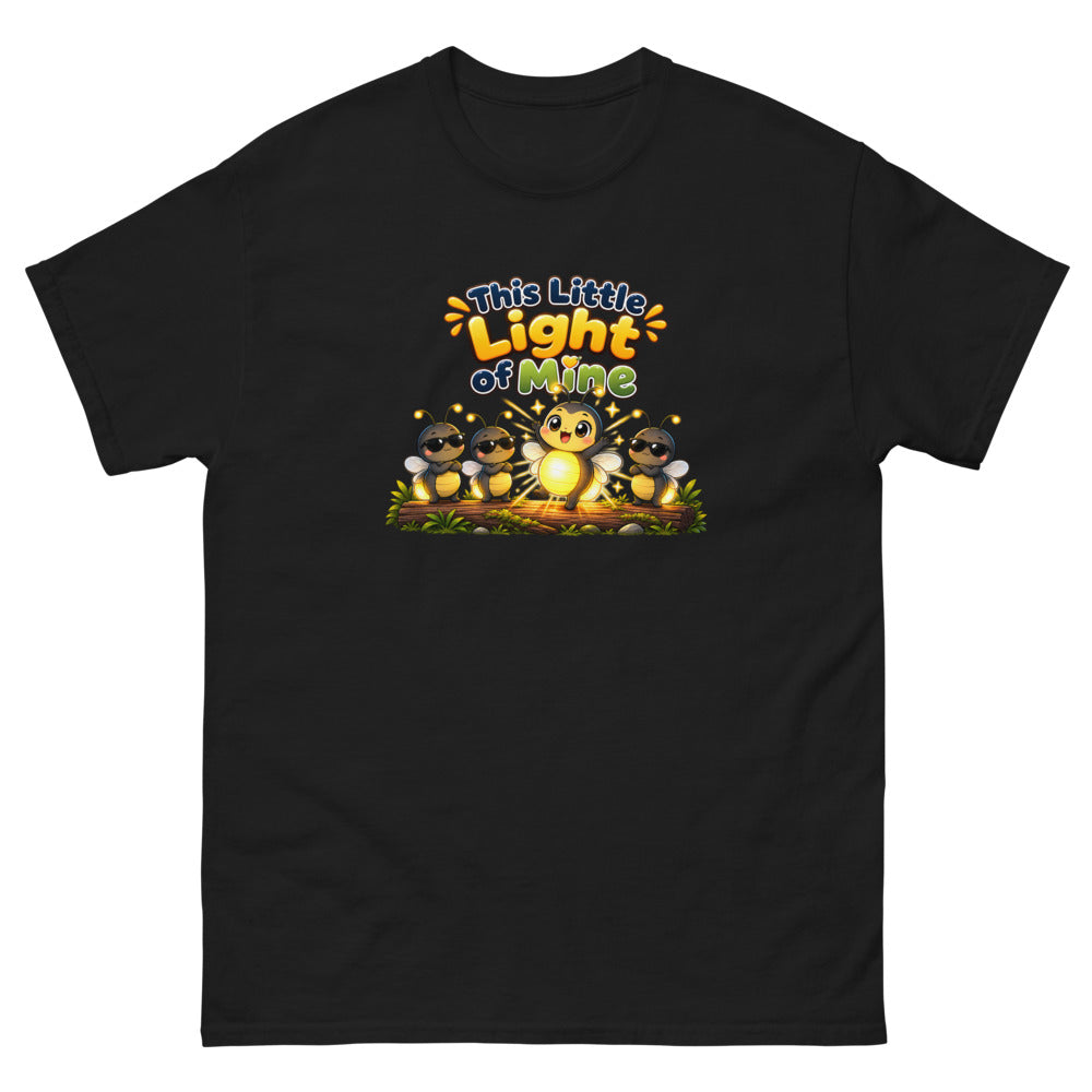 This Little Light Of Mine Firefly T-Shirt | colour: Black