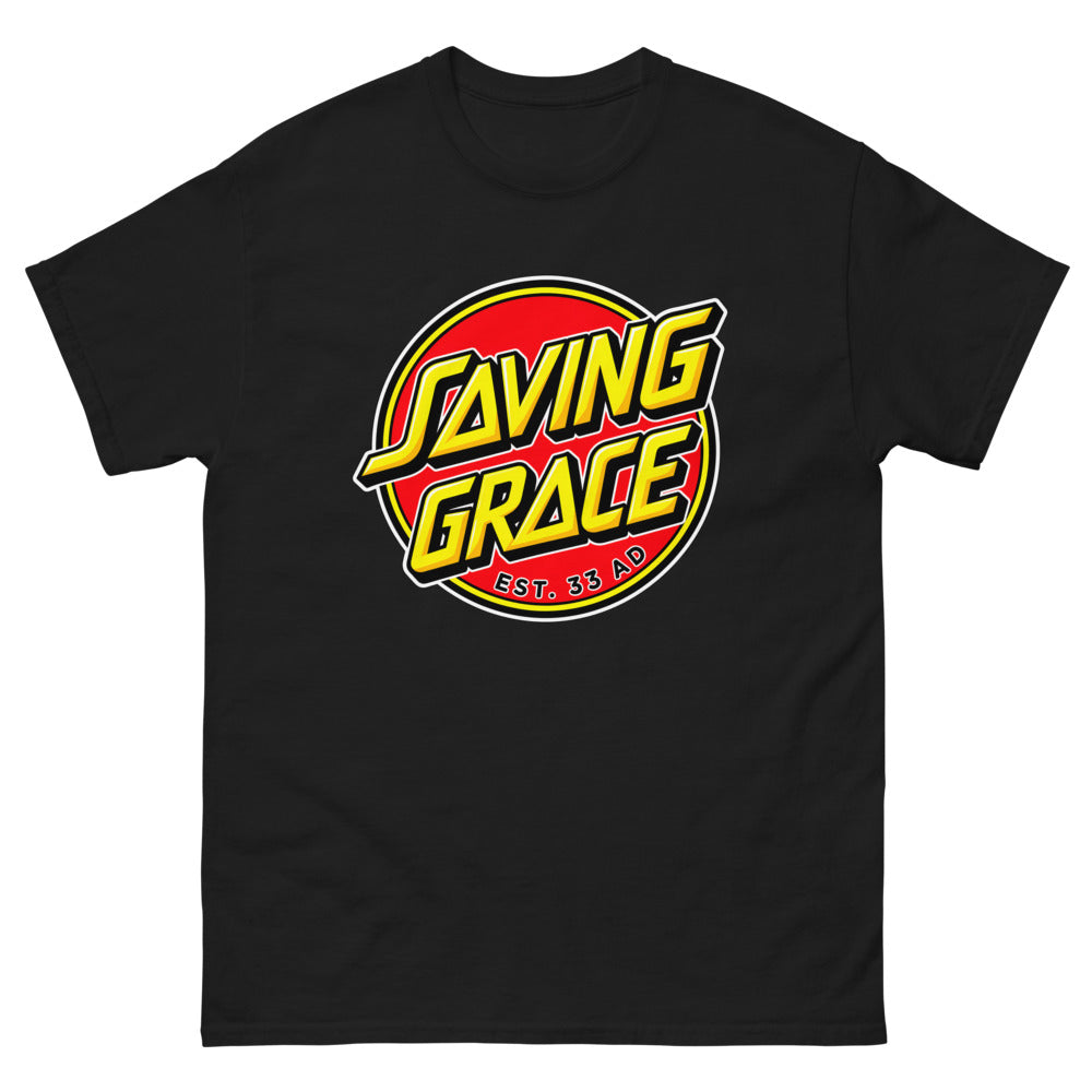 Saving Grace Est. 33 AD T-Shirt | colour: Black