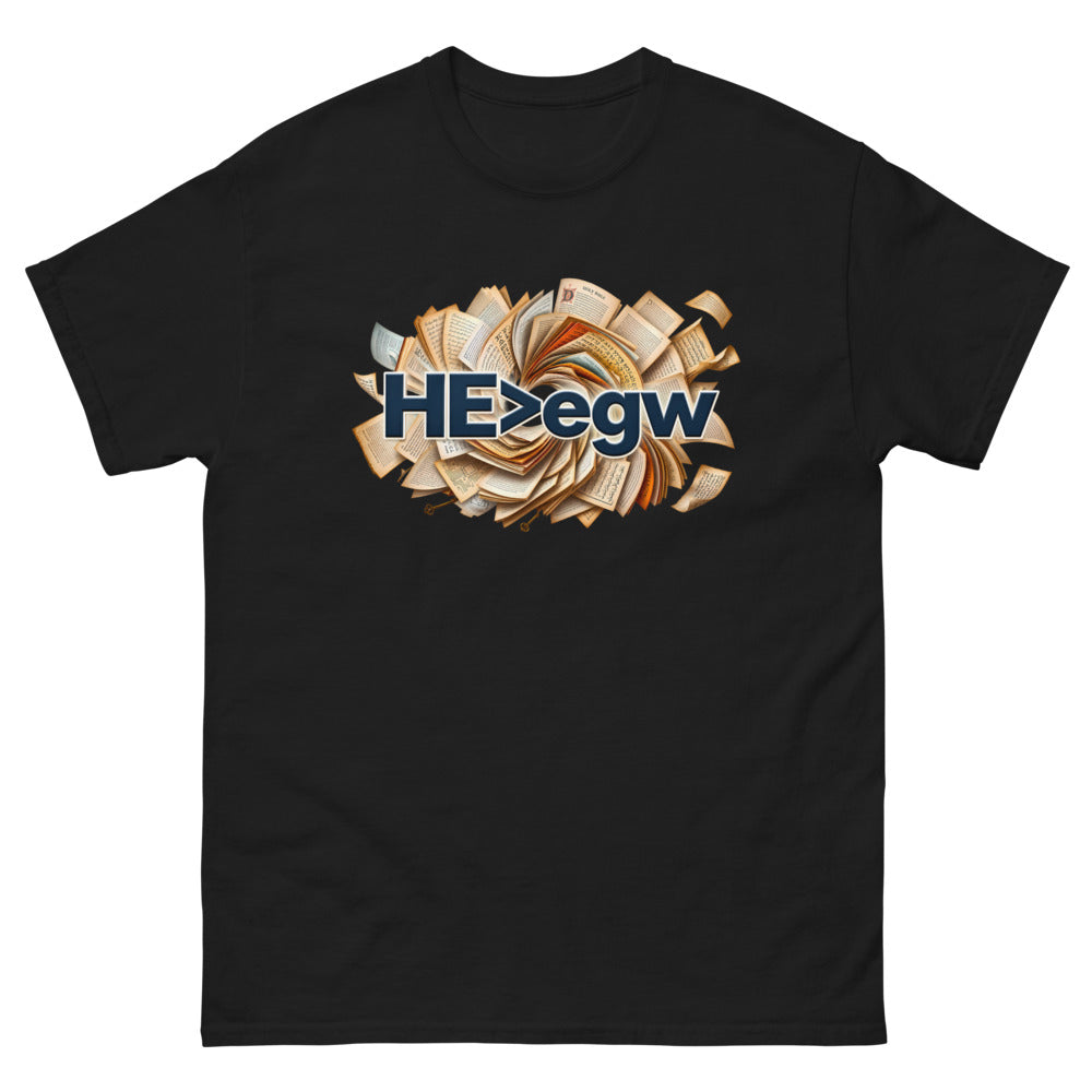 HE Is Greater T-Shirt | colour: Black