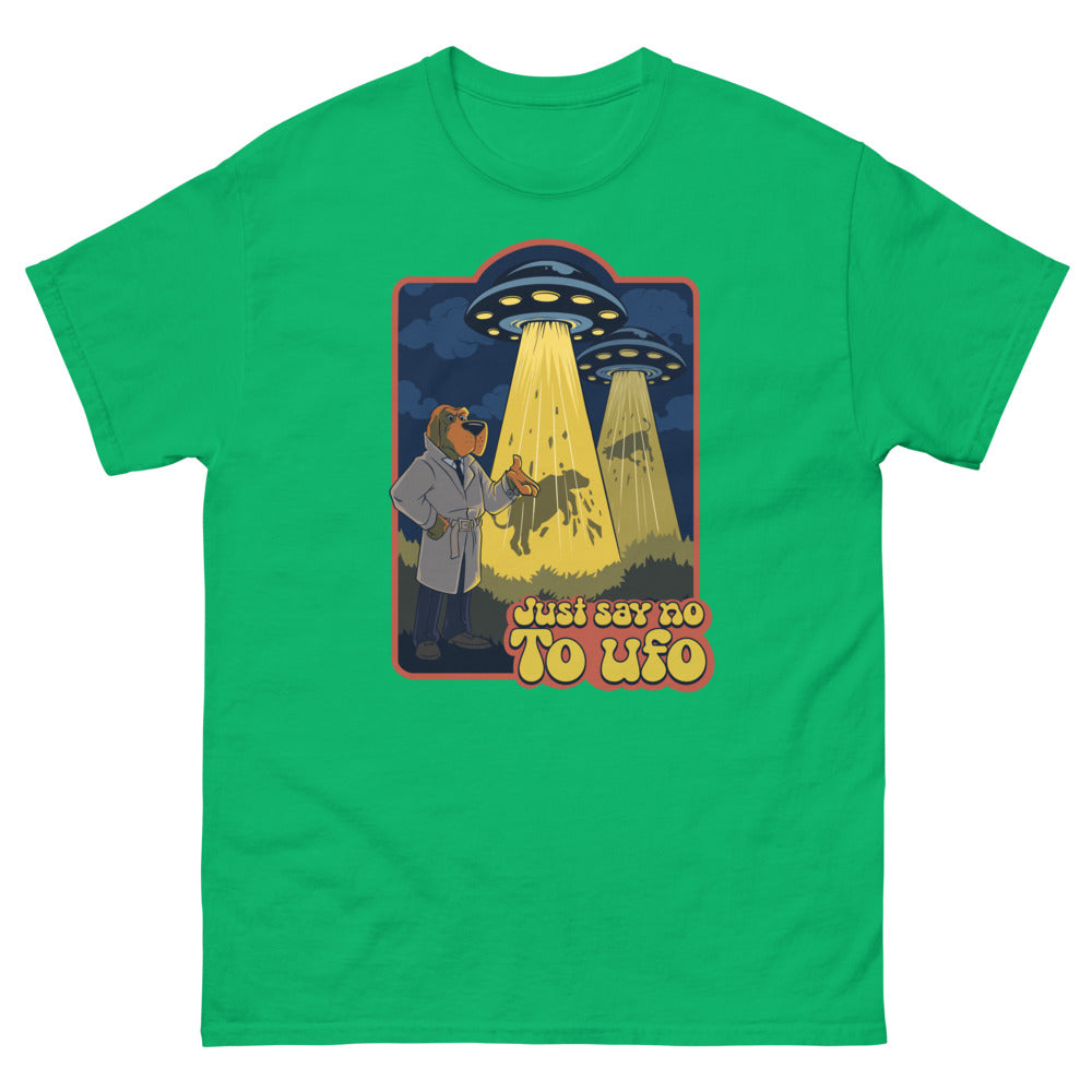 Alien Crime Men's T-Shirt | colour: Irish Green