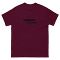 Logo White Men's T-Shirt | colour: Maroon
