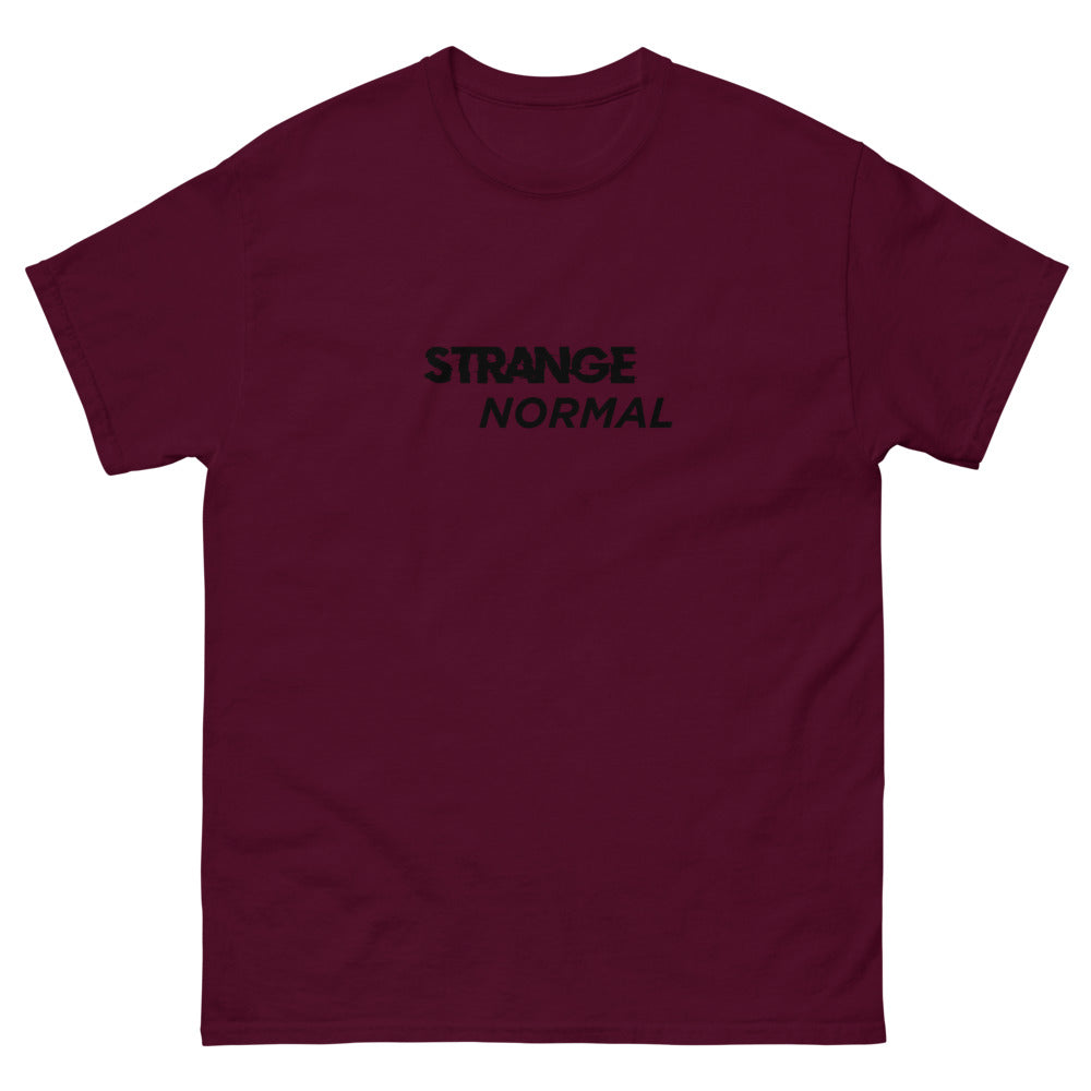 Logo White Men's T-Shirt | colour: Maroon