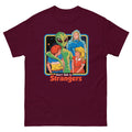 Dont Talk To Strangers Men's T-Shirt | colour: Maroon
