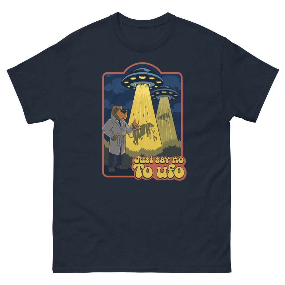 Alien Crime Men's T-Shirt | colour: Navy