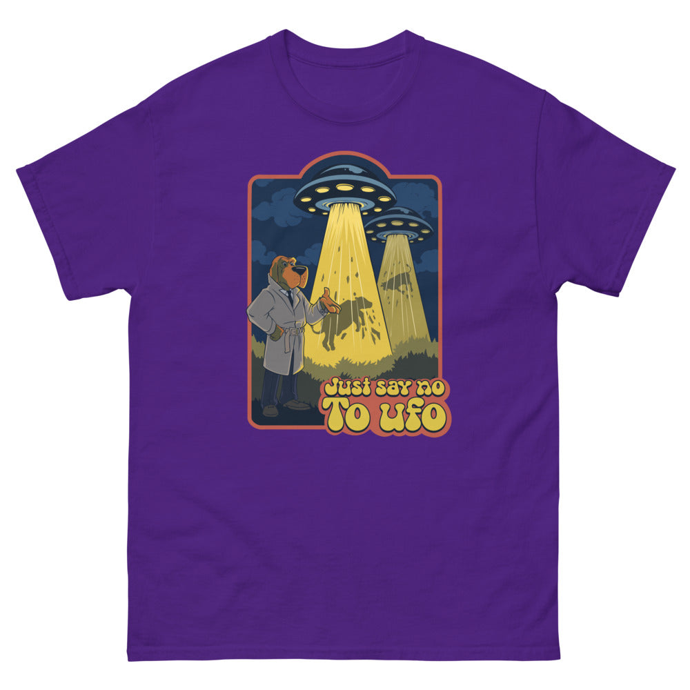 Alien Crime Men's T-Shirt | colour: Purple