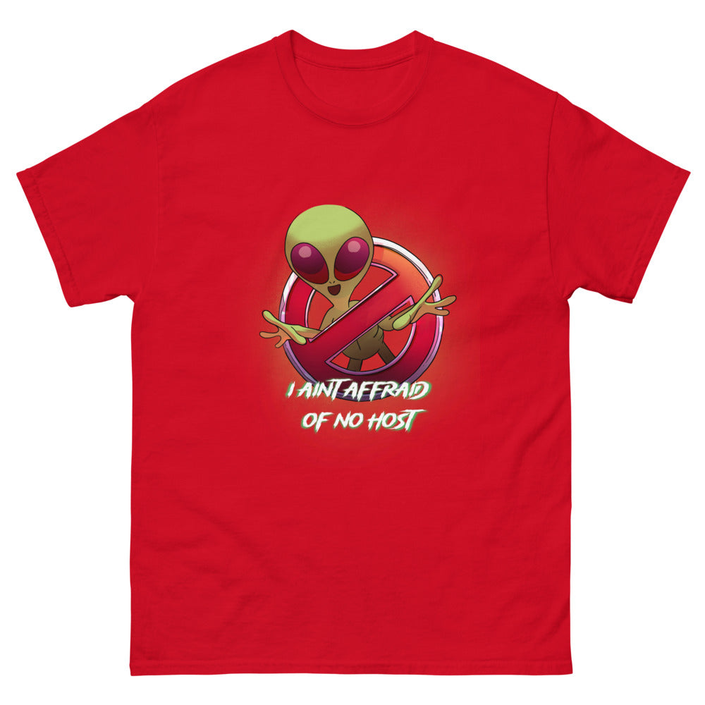 Aint Afraid Alien Women's T-Shirt | colour: Red