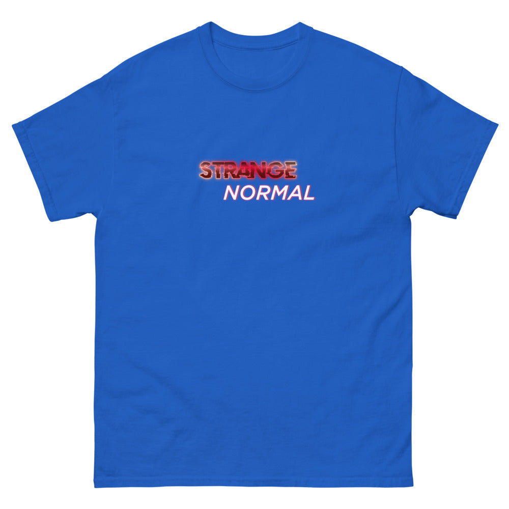 Logo Color Brand Men’s Fitted Poly/Cotton T-Shirt | colour: Royal