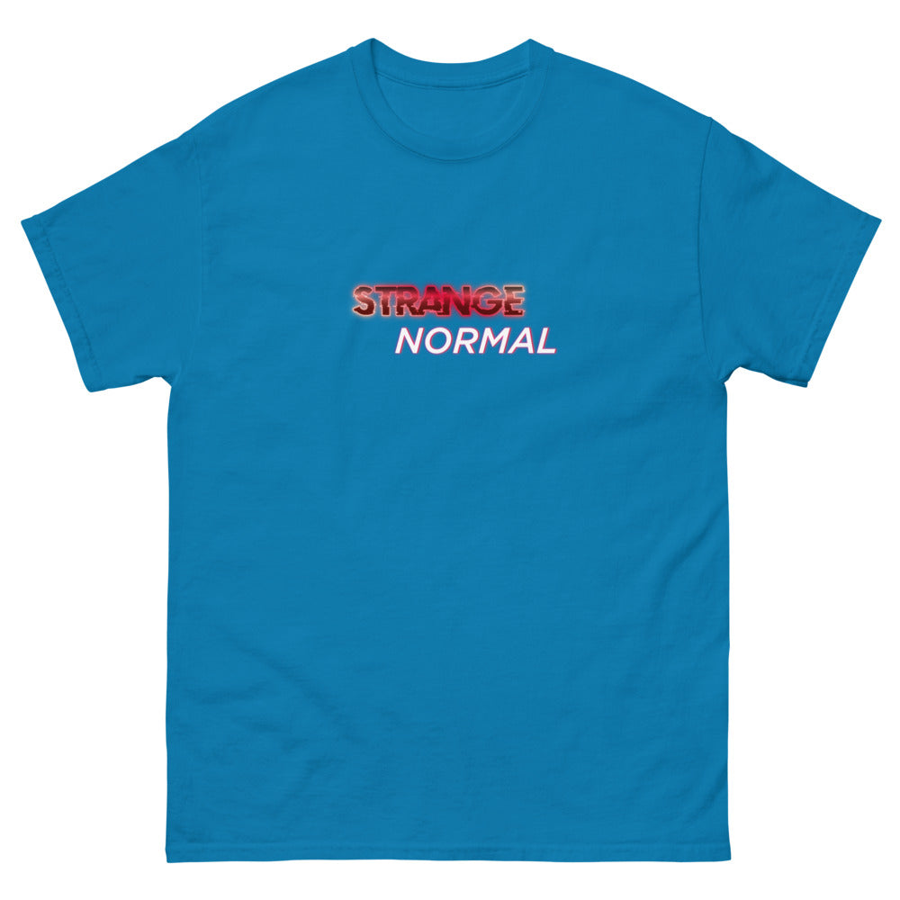 Logo Color Brand Men’s Fitted Poly/Cotton T-Shirt | colour: Sapphire