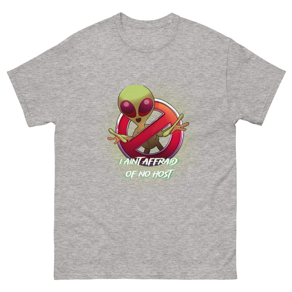 Aint Afraid Alien Women's T-Shirt | colour: Sport Grey