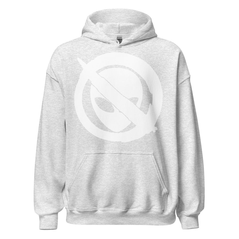 Logo White Women's Hoodie