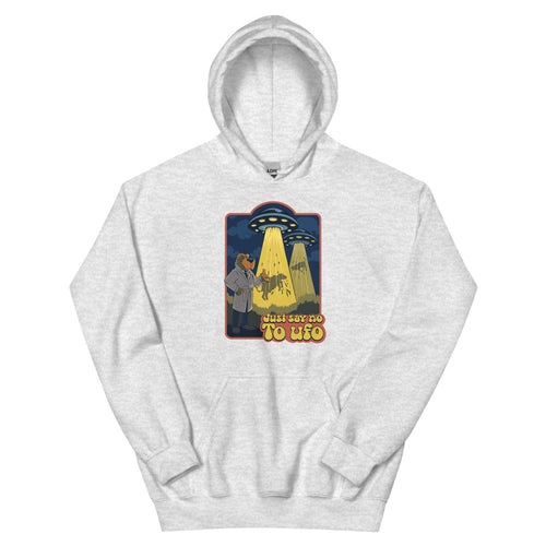Alien Crime Women's Hoodie | colour: Ash