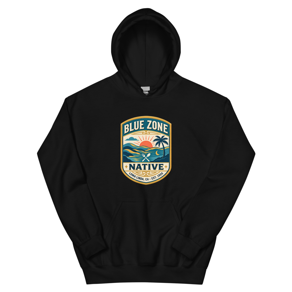 Blue Zone Native Loma Linda Hoodie | colour: Black