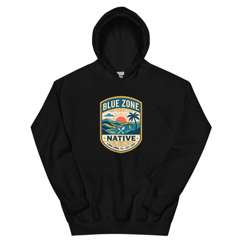 Blue Zone Native Loma Linda Hoodie | colour: Black