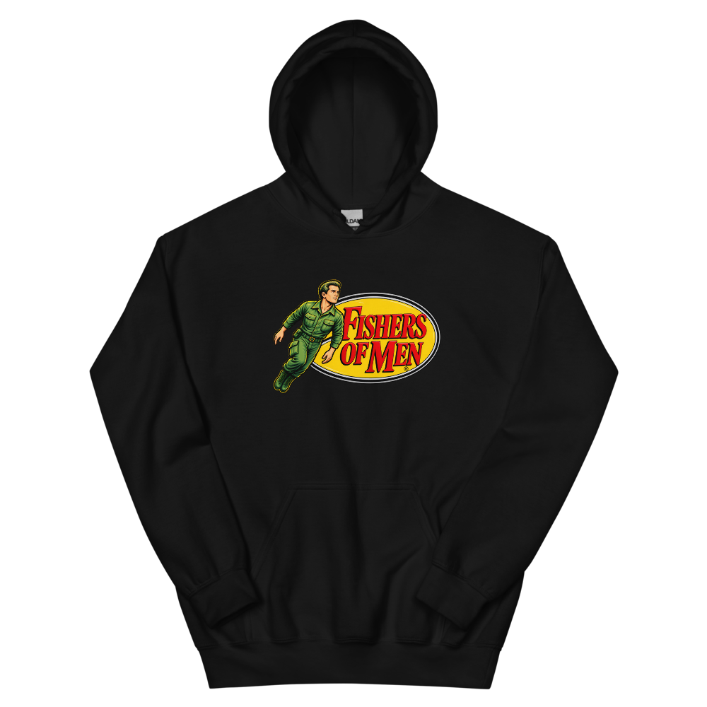 Fishers Of Men Action Figure T-Shirt | gc: Hoodie/Black
