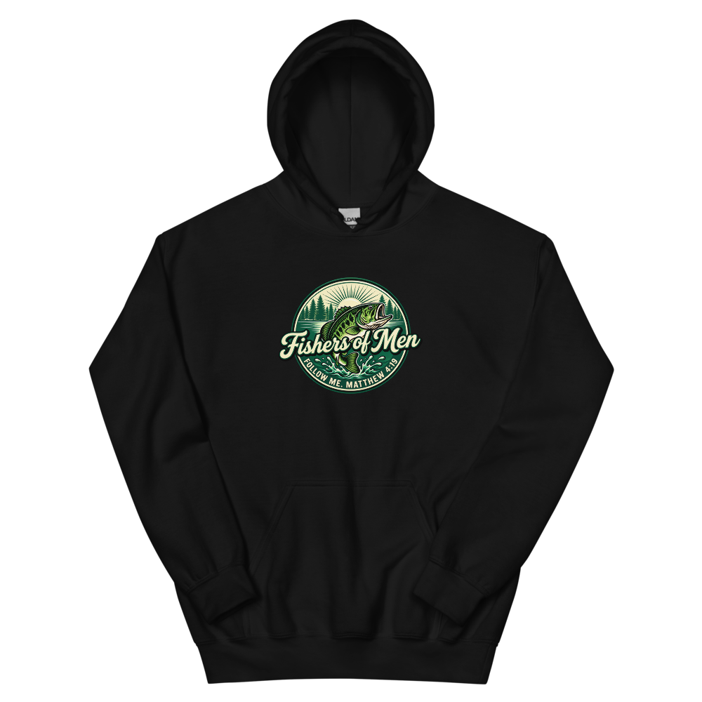 Fishers Of Men Lake Badge T-Shirt | gc: Hoodie/Black