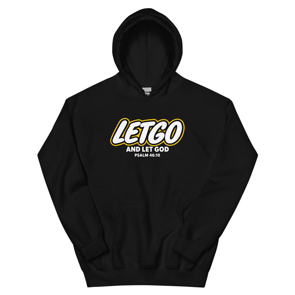 Letgo And Let God Brick Logo T-Shirt | gc: Hoodie/Black
