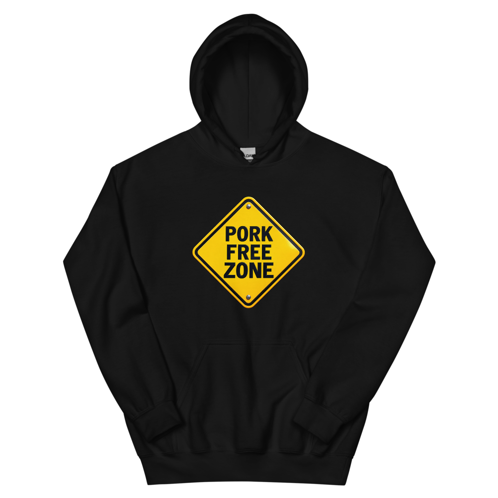 Pork Free Zone T-Shirt | gc: Hoodie/Black