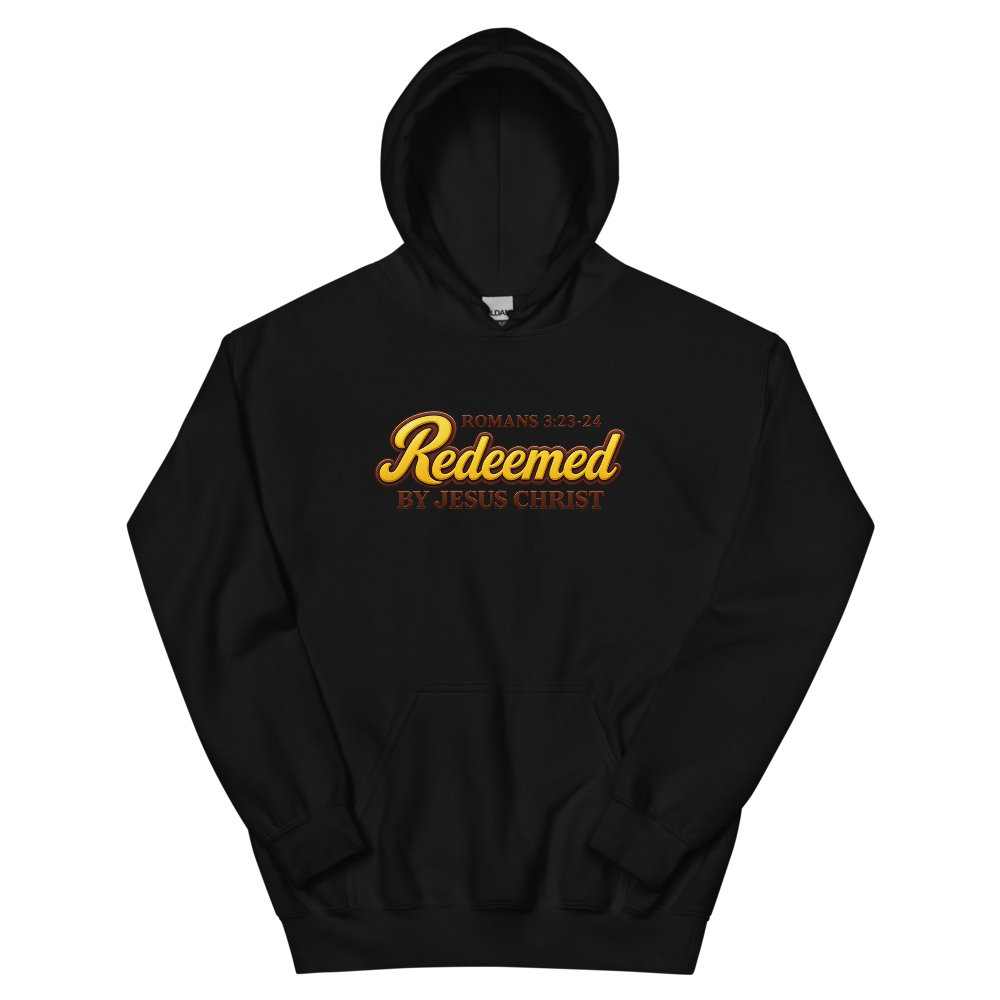 Redeemed Candy Script Hoodie | colour: Black