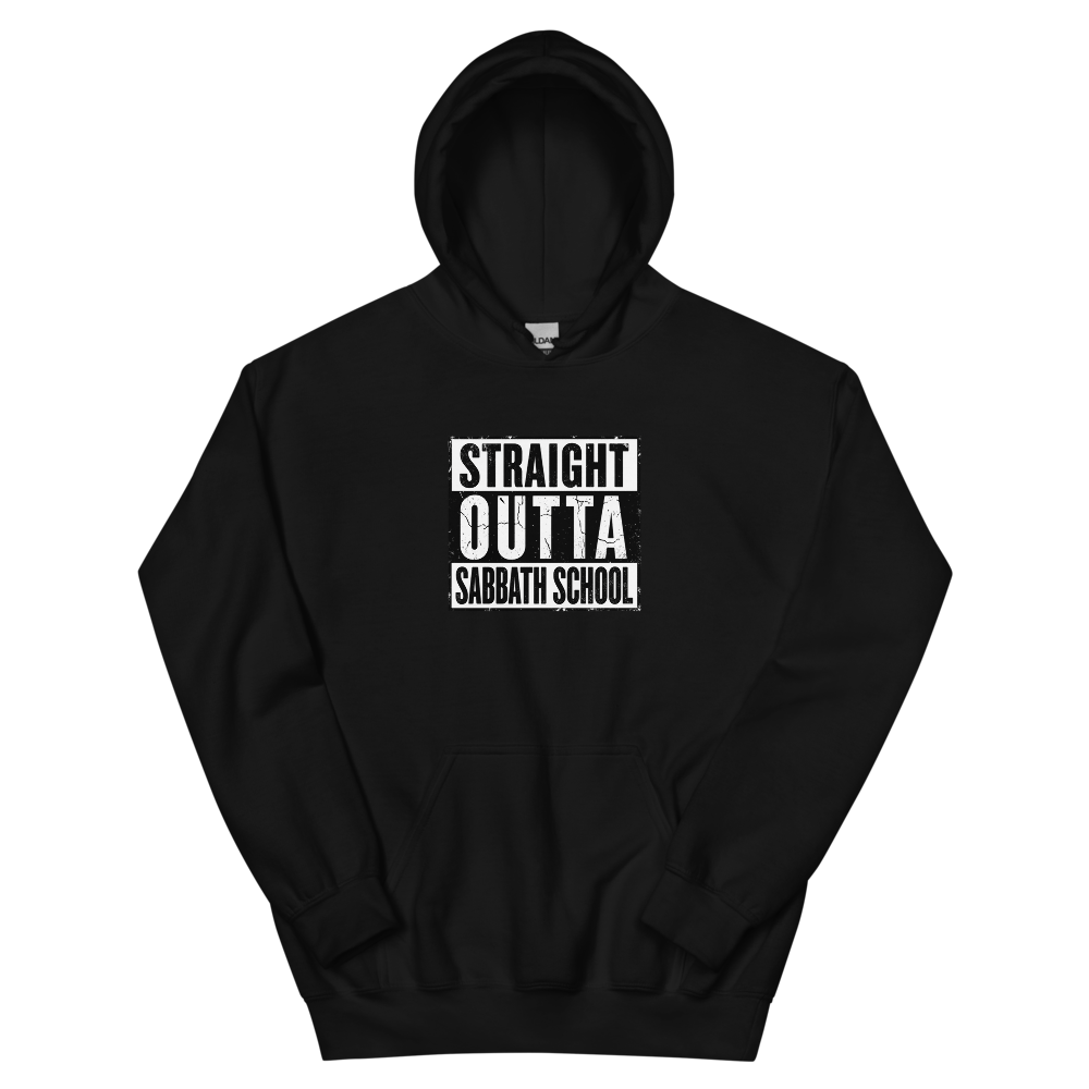 Straight Outta Sabbath School T-Shirt | gc: Hoodie/Black