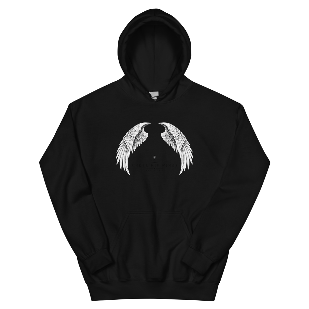 Under His Wings T-Shirt | gc: Hoodie/Black